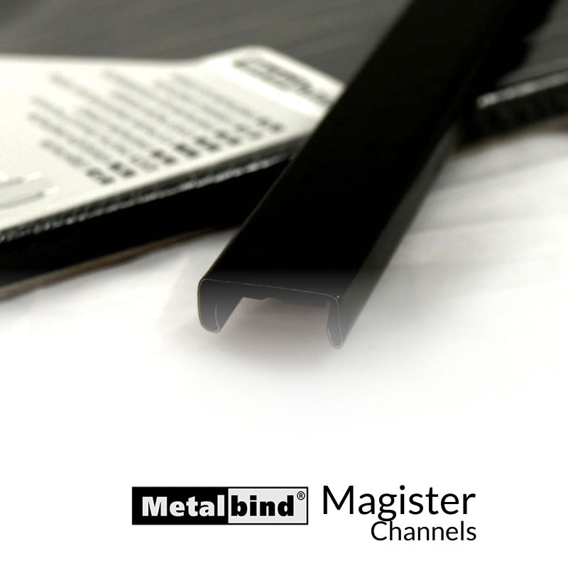 Magister Channels in colours black green blue and burgundy
