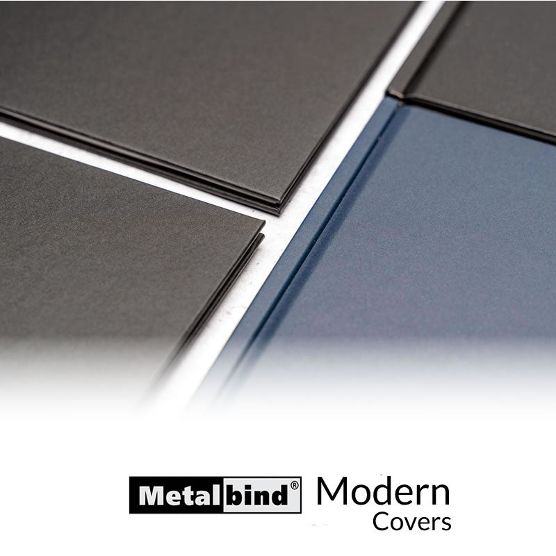 Modern covers in colours black blue and grey