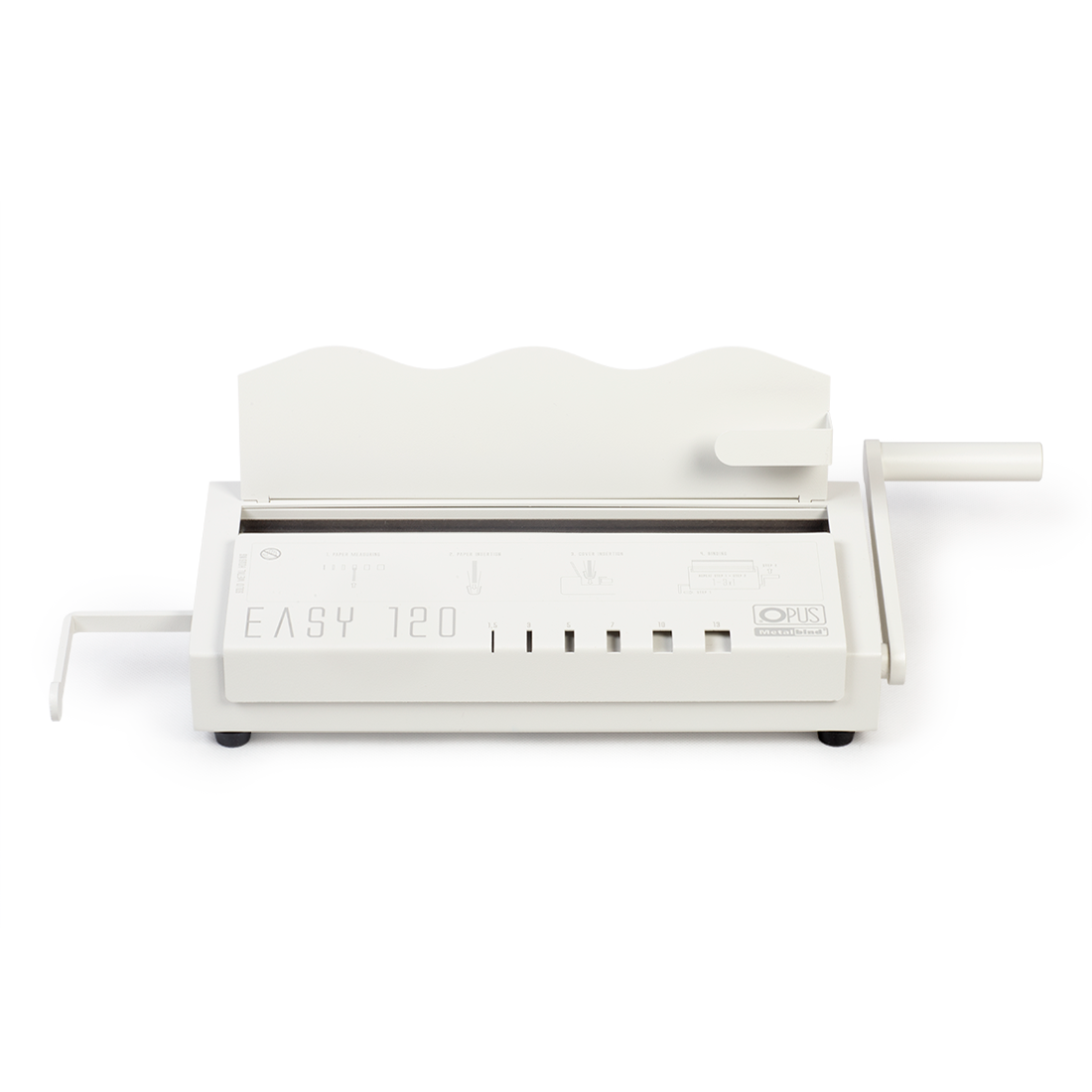 Easy 120 Machine - Manual. Binds EasyCovers Spine sizes 1.5mm to 13mm