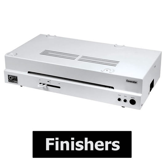 Coverator 330 for laminating printed sheets into Hard Covers