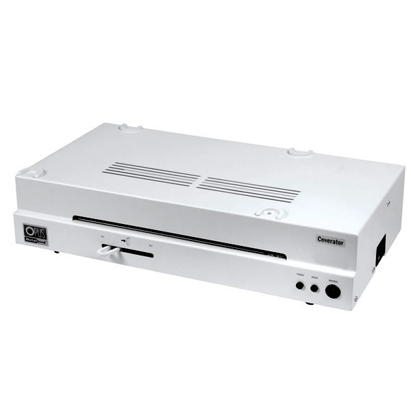 Coverator 330 for laminating printed sheets into Hard Covers