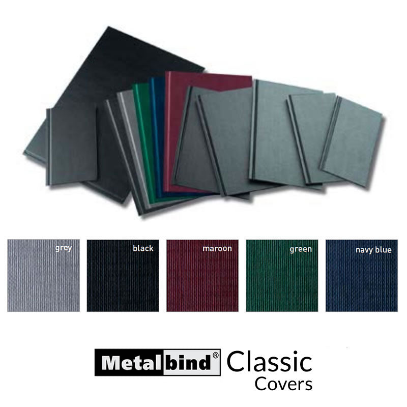 Picture of classic metal bind covers